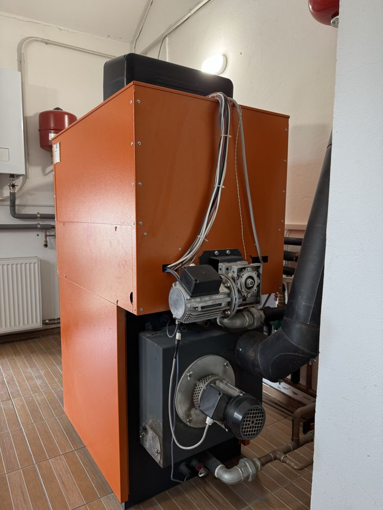 Centrala peleti Arca 30kw + boiler + peleti
