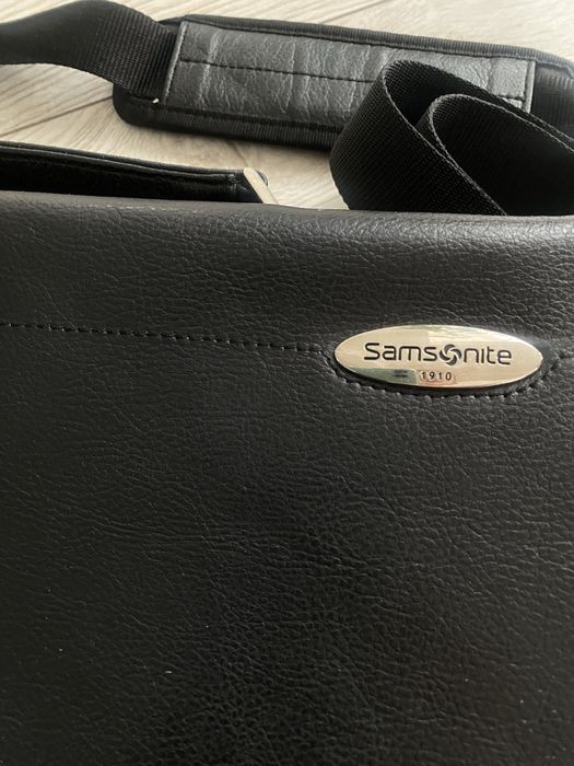 Geanta pentru laptop samsonite, din piele
