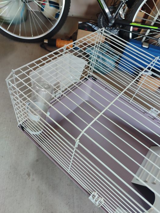Клетка за зайци метал