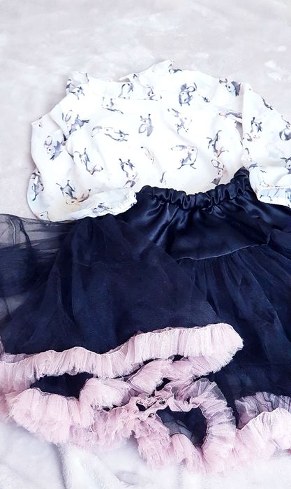 Комплект блуза + пола туту