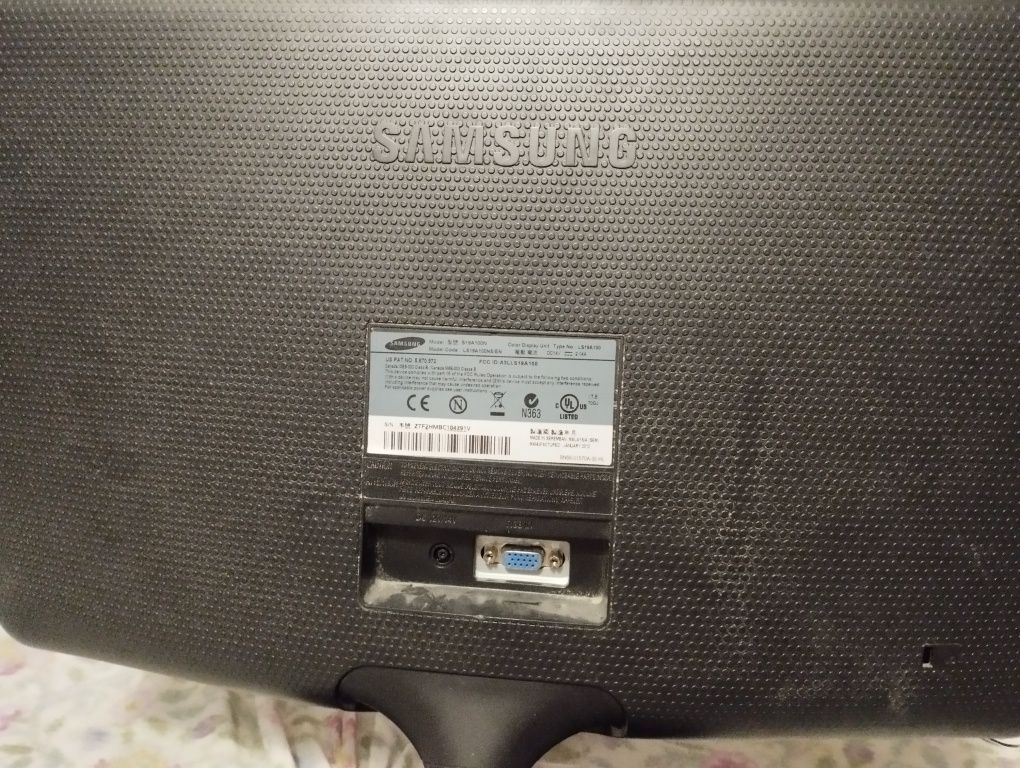 Samsung syncmaster sa 100 и benq g900hda