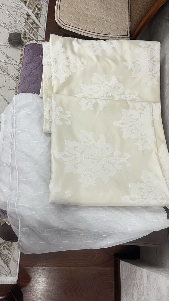 Продам шторы с тюлью