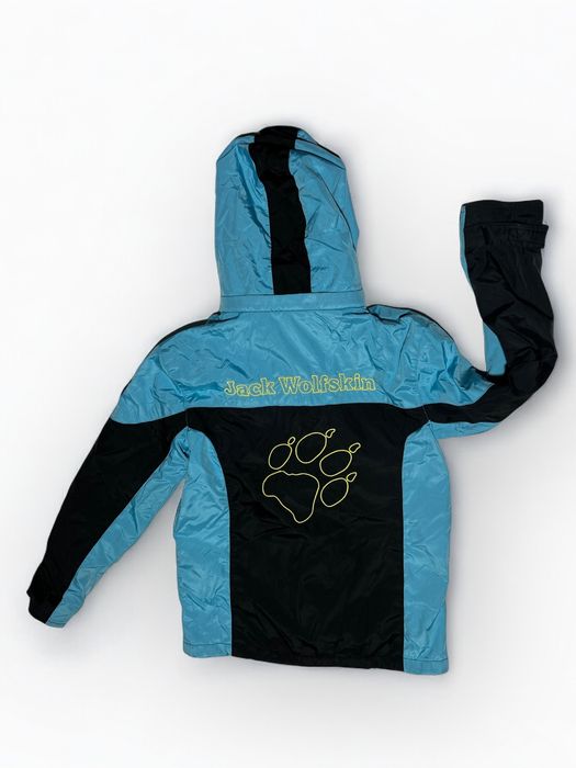 Geaca Jack Wolfskin dubla cu polar copii marimea 152 - 12 ani