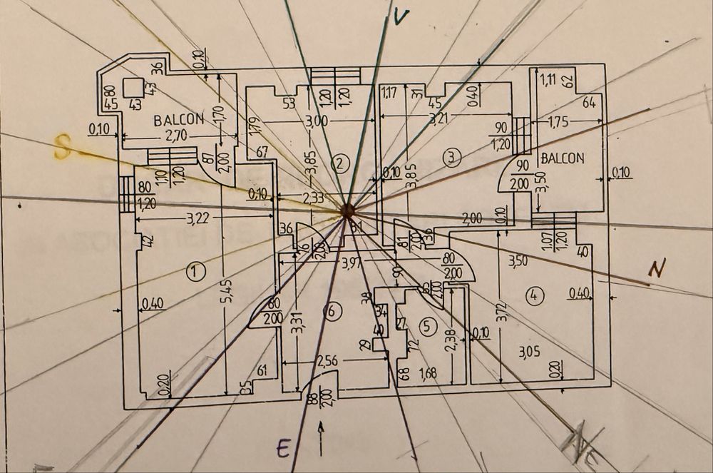 Apartament 3 Camere Decomandat Exercitiu Centrala Utilat, Pet-Friendly