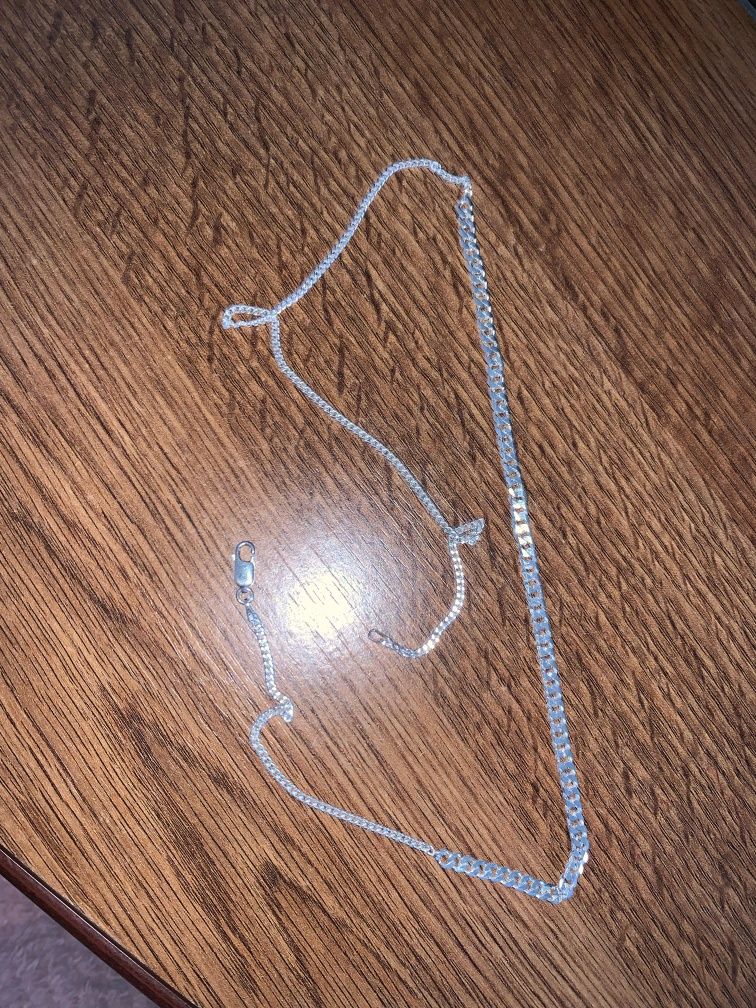 Lant/lănțişor de argint colecția de bijuterii H&M