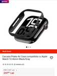 Carcasa Pitaka Air Case compatibila cu Apple Watch 10 46mm Black/Gray