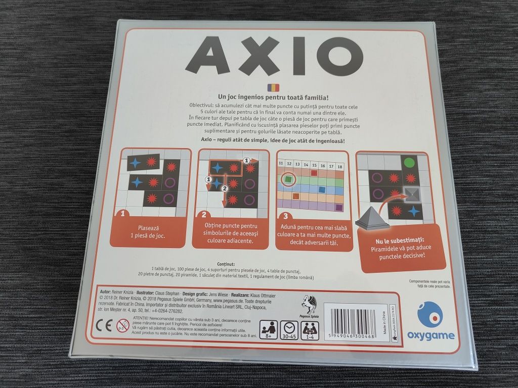 Joc de societate / boardgame AXIO