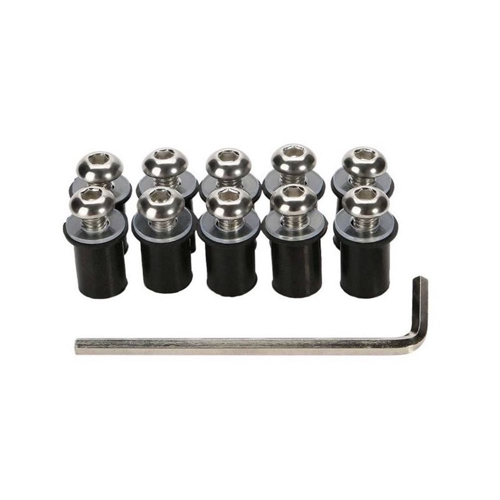 SET 10x Suruburi Parbriz Geam Moto Yamaha Suzuki Honda Kawasaki A045
