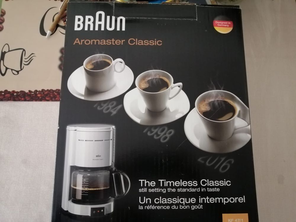 Cafetiera Braun NOU!