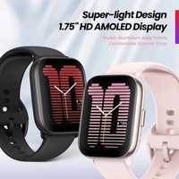 !АКЦИЯ Смарт-часы XIAOMI Amazfit Active Black 1,75 дюйма, HD, AMOLED
