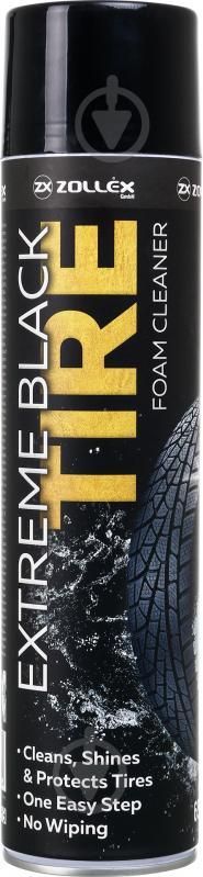 почистващ препарат на пяна за гуми 650ml zollex (zc-218), 00705
