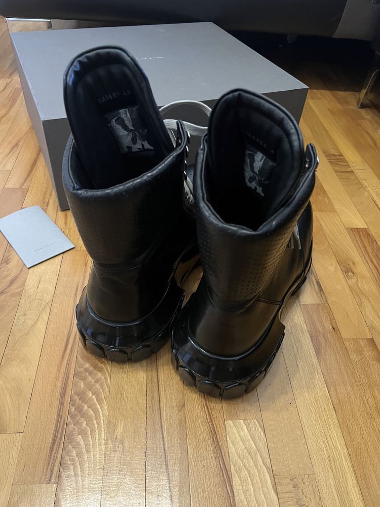 Rick Owens TRACTOR BOOTS 45 номер