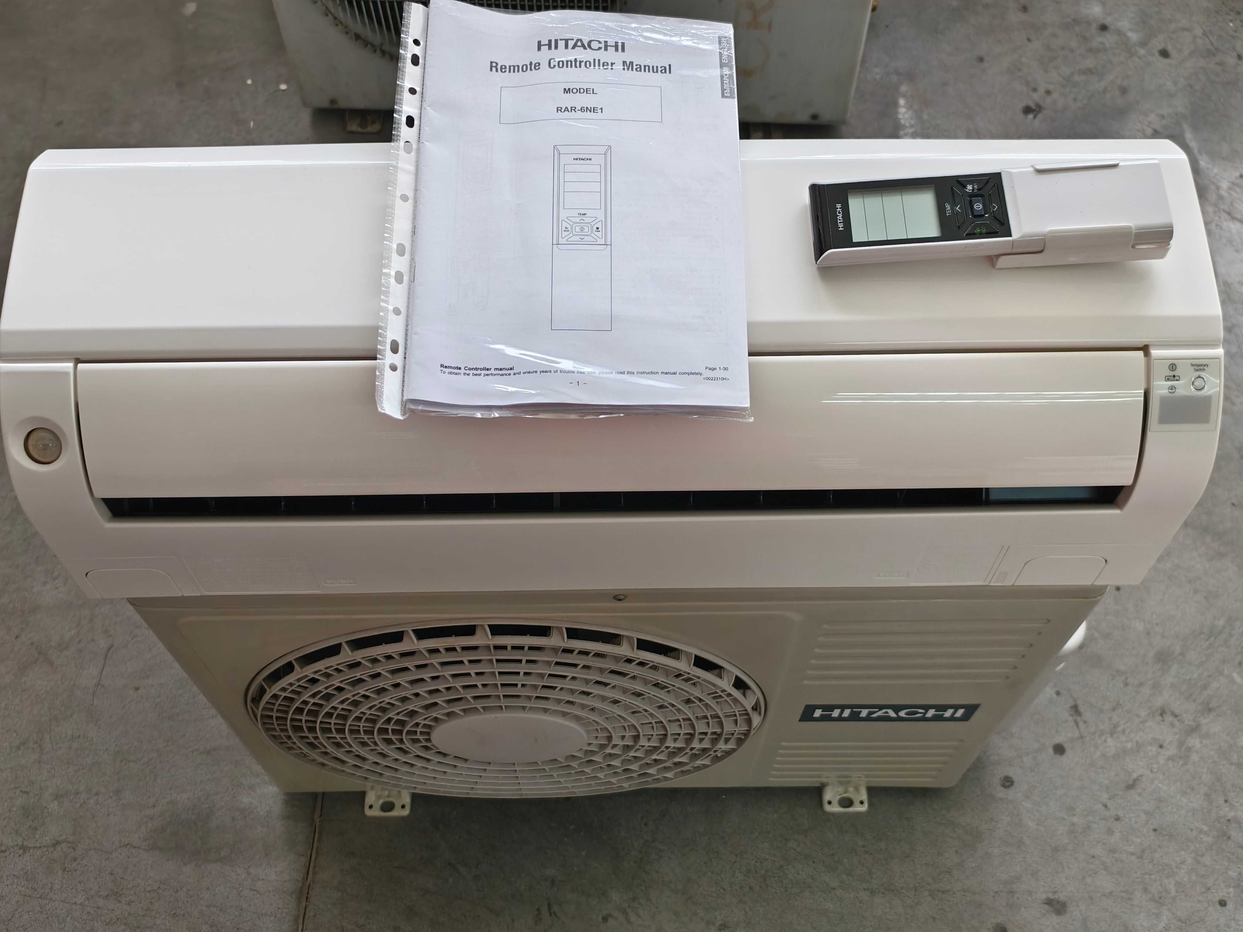 Hitachi RAK-35RPE/RAC-35WPE Performance (инверторна сплит система)