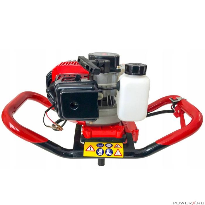 Motor pentru motoburghiu, motoforeza pentru facut gauri, cu motor in 2