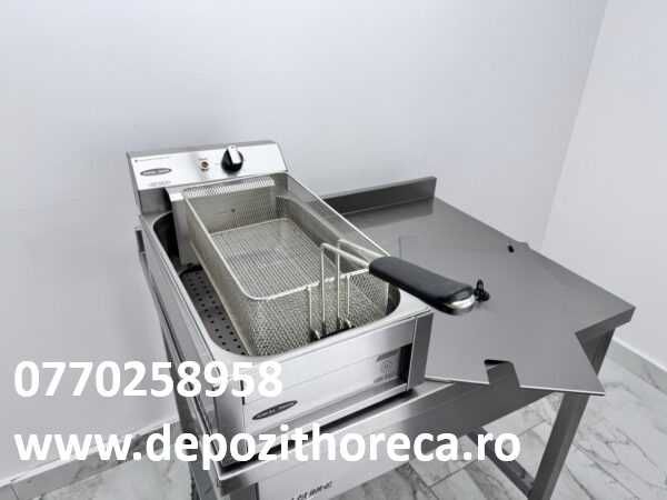 Friteuza profesionala electrica cu o cuva 10 l, cartofi, gogosi