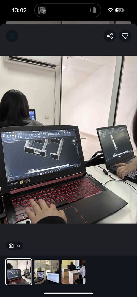 Курсы по AutoCad, inventor, sketch up, lumion, revit, 3ds max