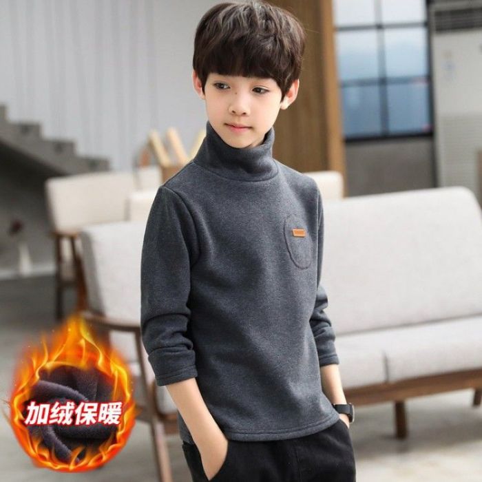 Детские тёплые водолазки и кофточки поло для мальчика и девочки