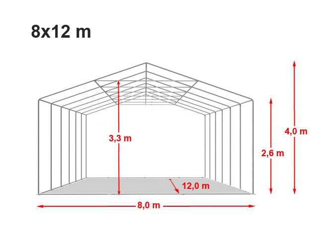 Cort profesional 8x12m nou