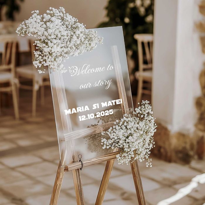 Panou decorativ pentru evenimente