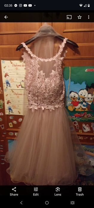 Tinuta banchet ocazie (rochie+poseta)