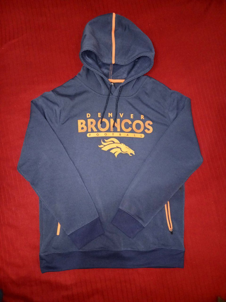Из Америки, толстовка с капюшоном, бренда Denver Broncos