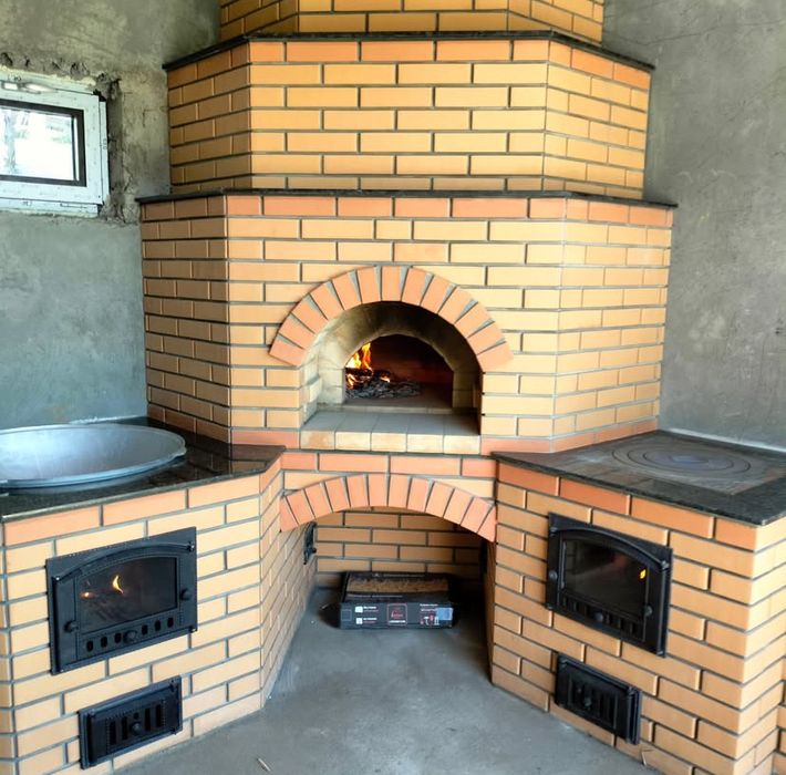 Барбекю печь комплекс зона