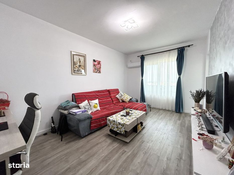 Apartament 2 camere, decomandat, terasa 18mp, mobilat si utilat in Gir