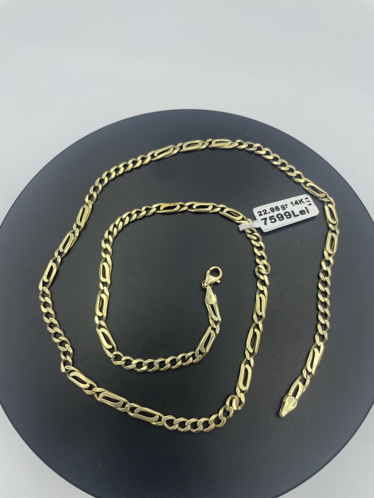 Lant Aur 14 K 22.96 Gr 55 Cm #35269