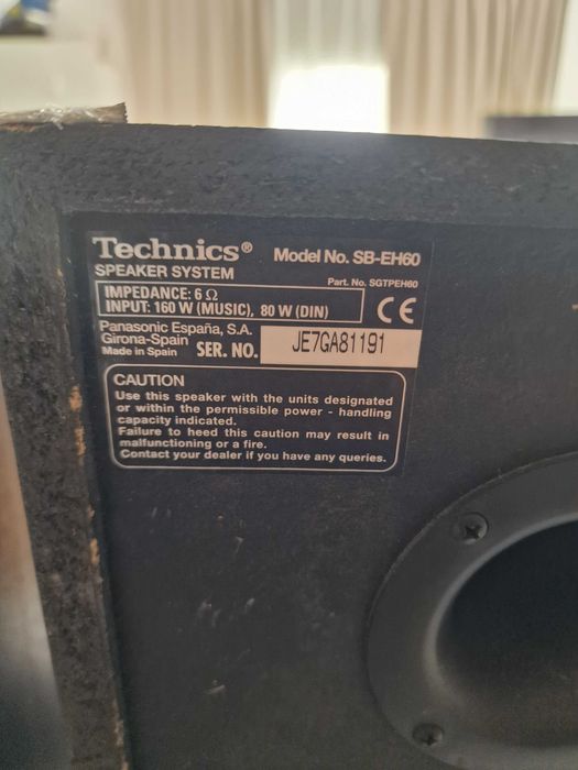Boxe Technics sh-eh60 160w stare perfecta sunet puternic si clar