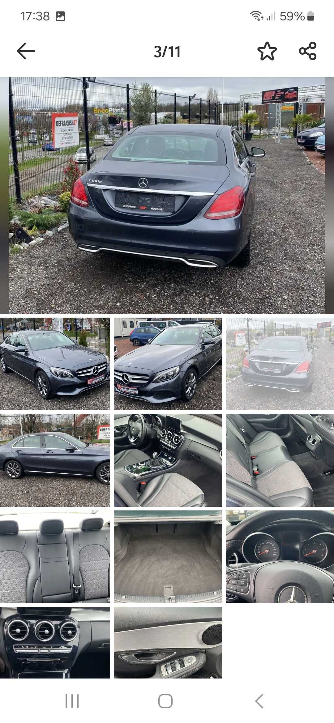 Mercedes c180 diesel, berlină