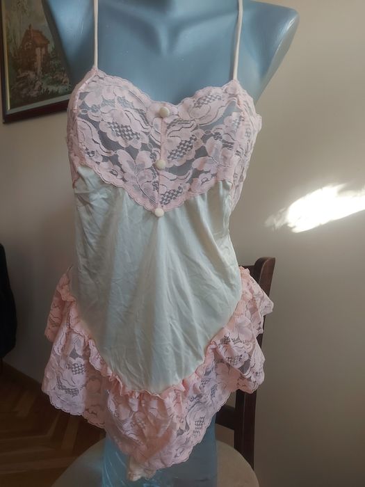 Секси дантелено боди нощничка размер S/M