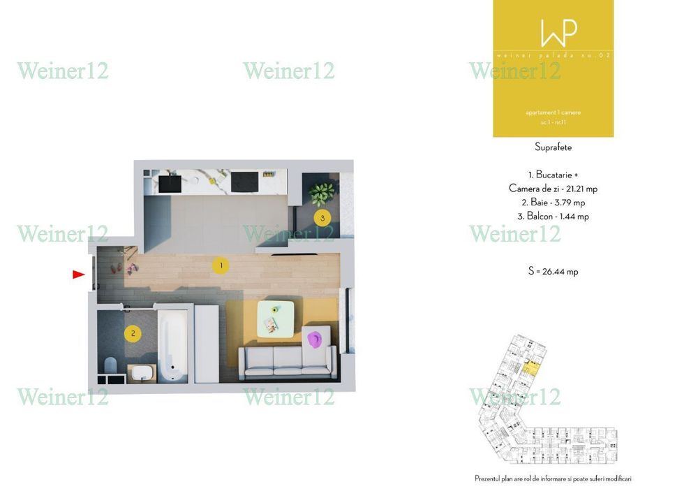 Start Vanzari Etapa 2 Proiect Nou Weiner2 Garsoniera Militari