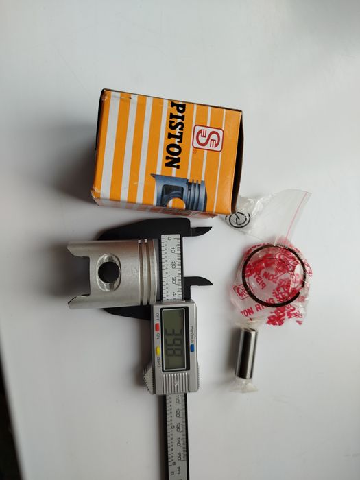 Новый поршень на honda dio af34-35