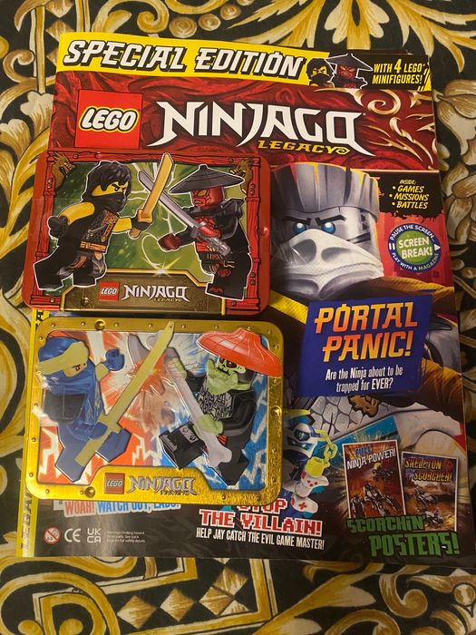 Списание Lego Ninjago Dracons Rising номер 121,125,126,30 лева за брой