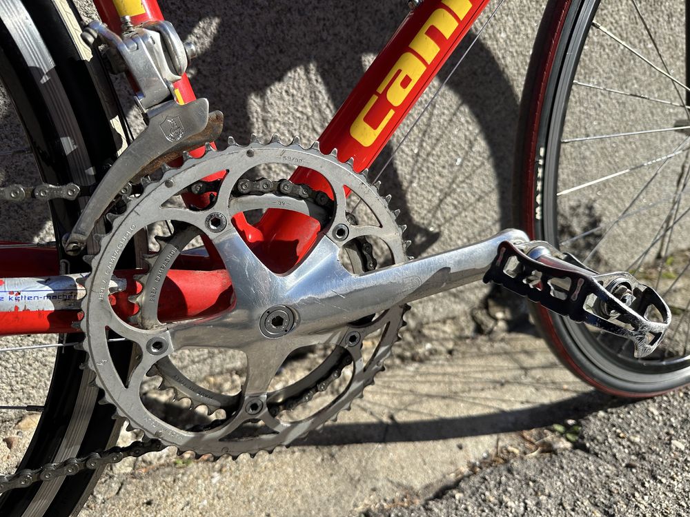 Шосейка Cannodale Cad2 r300 Saeco, Campagnolo монтаж, шосеен велосипед
