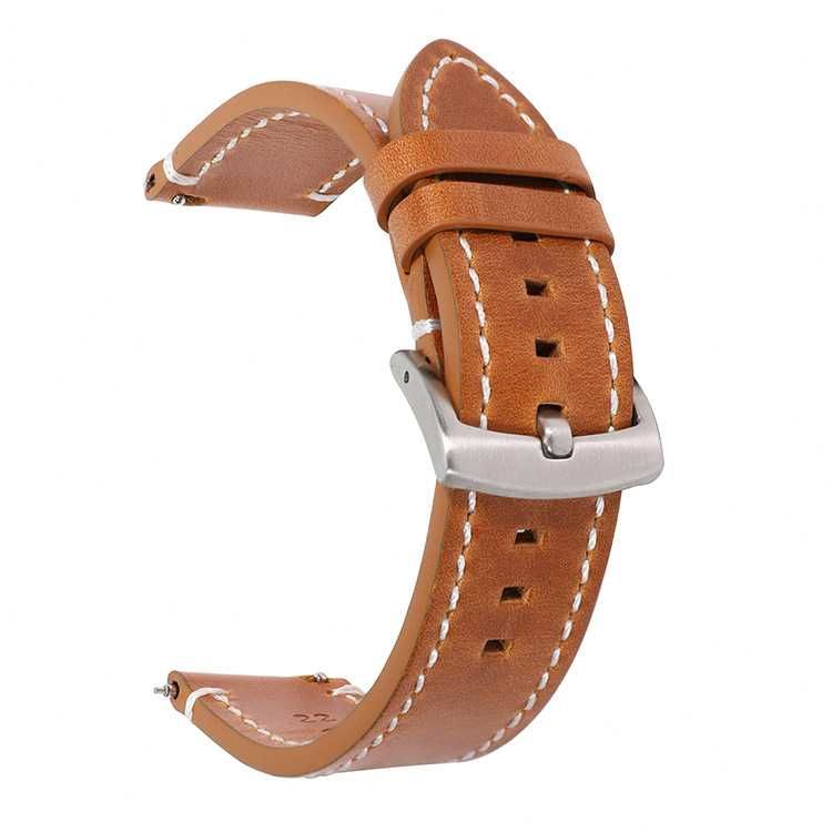 GL01 Кожена каишка за Apple Samsung Galaxy Watch Huawei Xiaomi Garmin