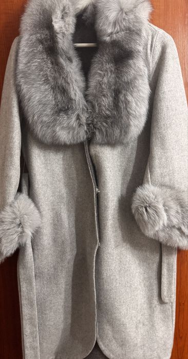 Palton alpaca lana