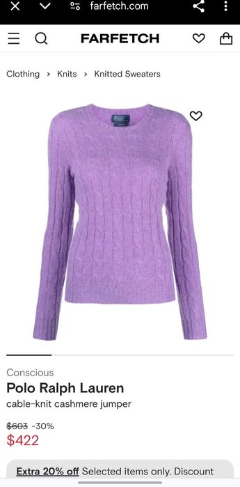 Pulovar casmir Ralph Lauren