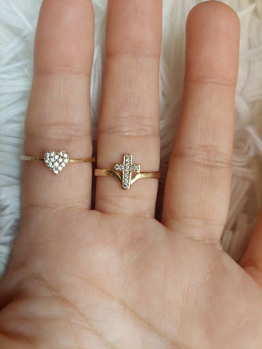 Inel aur 14k Top ZARA  tricou bluza XS S