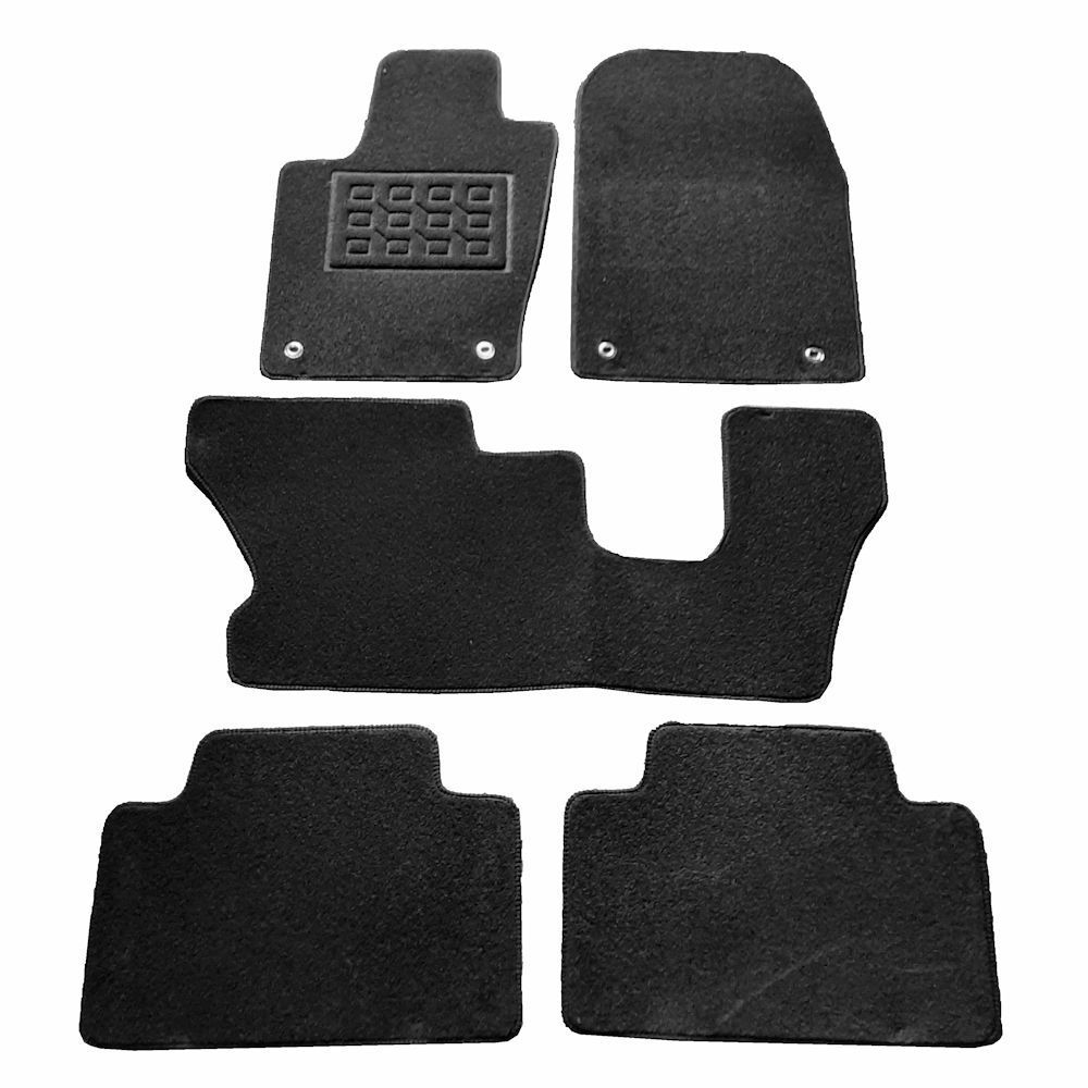 Covorase mocheta Dodge Durango 3 2010-> prezent, 7 locuri, Negre, set de 4 bucati