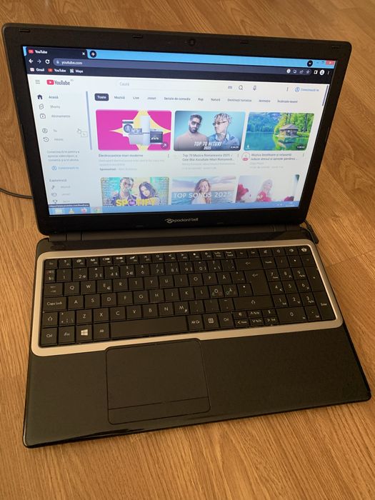 Laptop Slim Packard-bell display 15,6,320gb m,functional cu incarcator