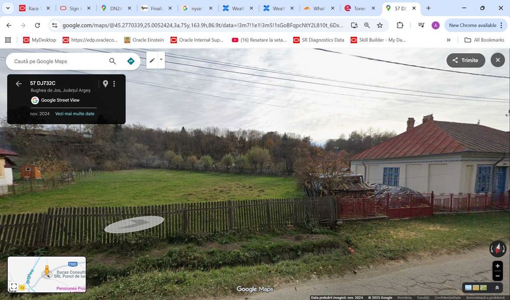 Proprietar vand teren intravilan Bughea de jos, Arges