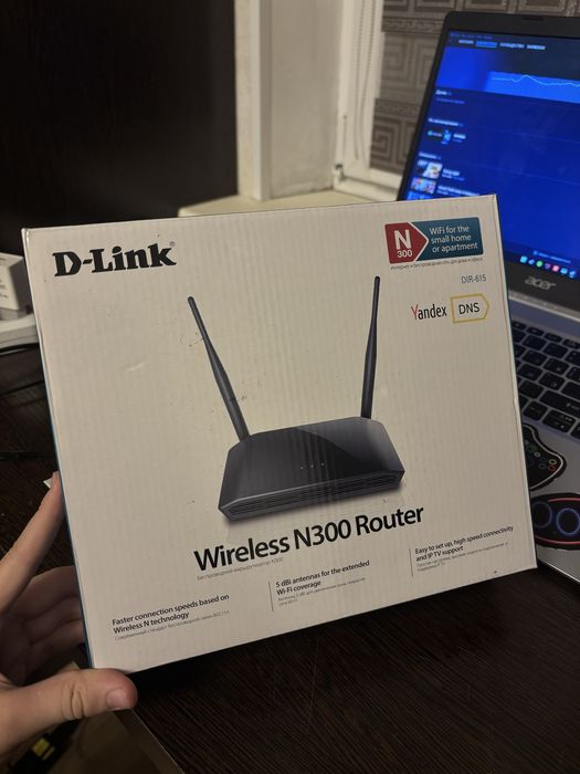 Wi-Fi роутер D-link N300