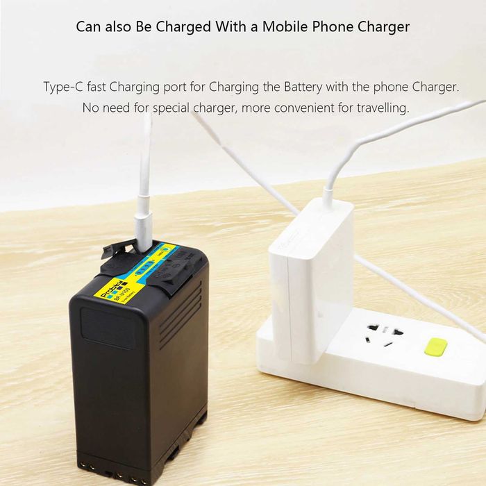 Батерия BP-U100 за Sony BP-U30 U60 U70 U90 с PD45W бързо зареждане