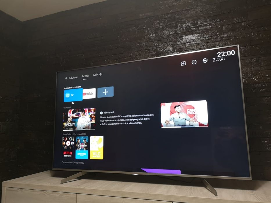 SONY BRAVIA SMART Android Led 163.9 cm 4K Ultra HD, Clasa A