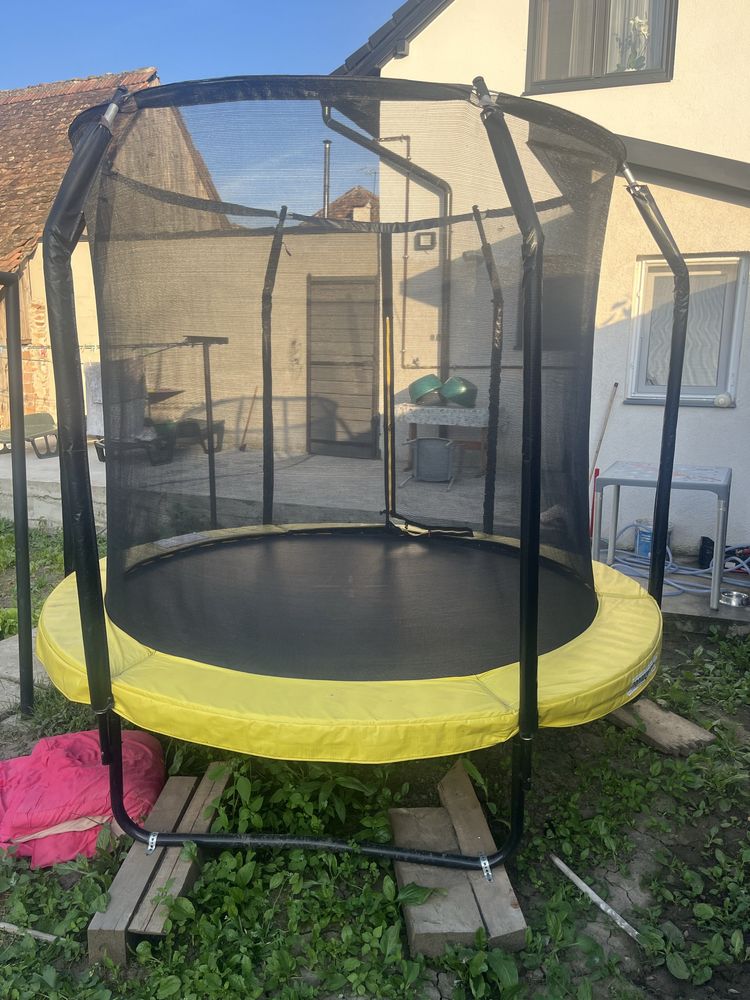 Trambulina Premium Flex™️ Super 240 CM cu scara inclusa, Model 2024