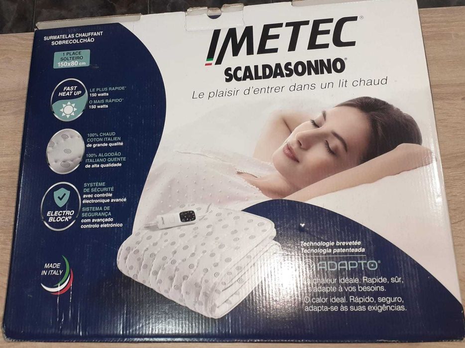 Imetec Scaldasonno Adapto saltea de o persoana Subpat 150x80 cm