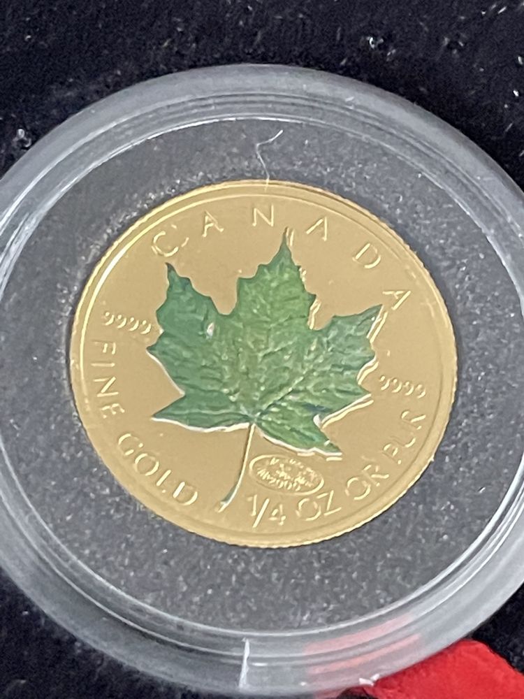 set monede canada aur platina argint 5 10 dolari 2000