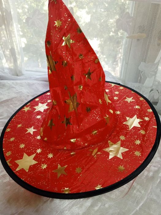 Шляпы ведьмы на Хеллоуин в наличии и под заказ