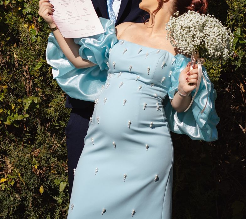 Rochie ocazie babyblue